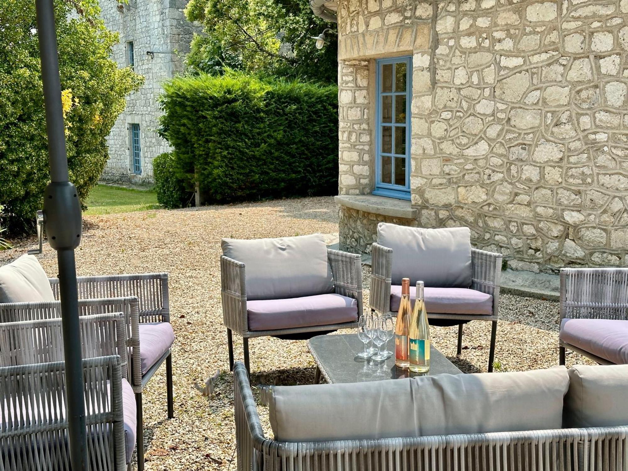 Gites Du Chateau De Panisseau Thenac  Luaran gambar
